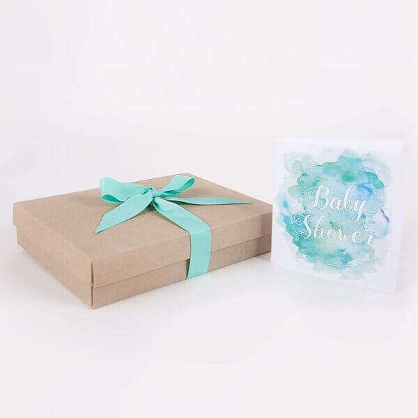 Baby Shower Gift Box - Blue Baby Sleeper