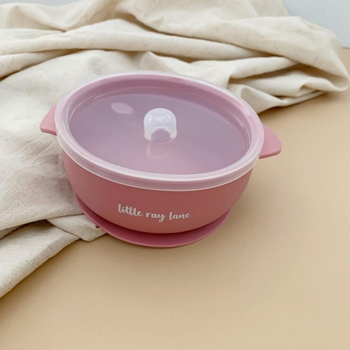  Baby Bowls and Matching Lids - Suction Cup Bowls for