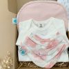 Blossoms Newborn Baby Girl Hamper Left Side