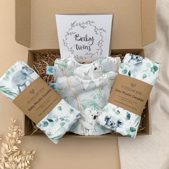 Unisex Twins Koala Themed Hamper Main Image