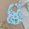 Magnolia Print Toddle Bib