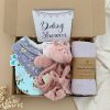 girls baby shower gift set main image