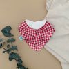 Bandana Bib Christmas Checkers